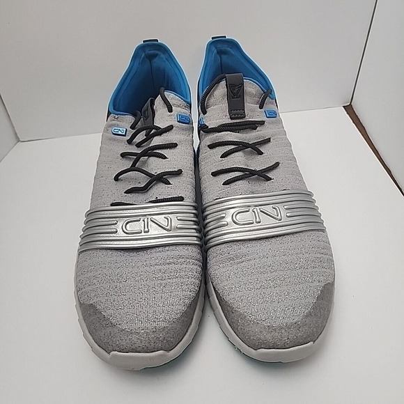 Size 13 - Under Armour C1N Chairman Metallic Silver/Blue‎ Heat main image 5